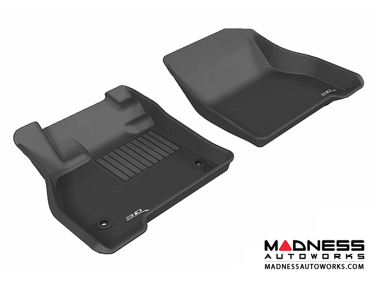 Nissan Leaf Floor Mats (Set of 2) - Front - Black by 3D MAXpider